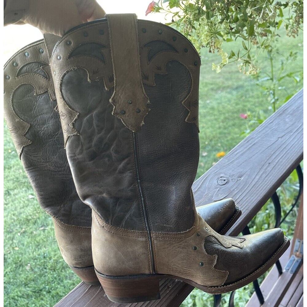 Durango Western Boot womens Size 7 Cowgirl Fall Cross